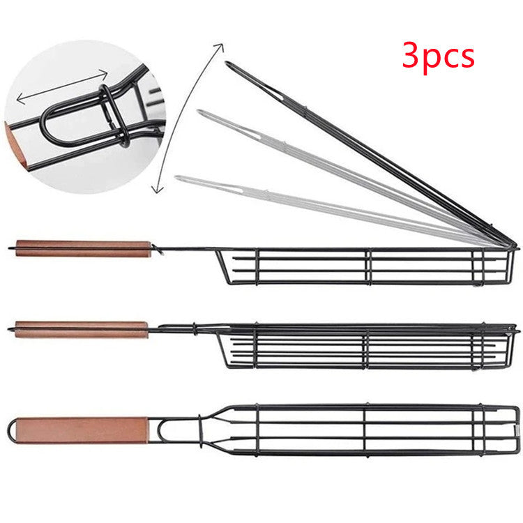 BBQ Grill Mesh – Stainless Steel Kitchen & Outdoor Cooking Tool