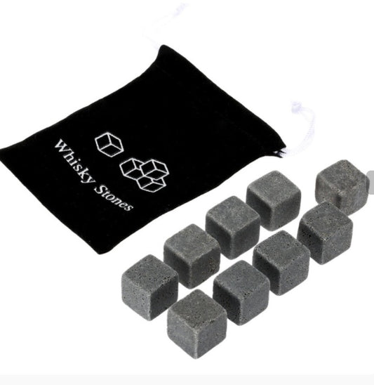 “Whiskey Stones – Reusable Whiskey Ice Stones for Chilled Drinks”