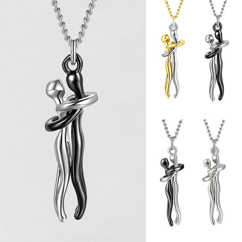 The Love Hug Necklace is the perfect gift for couples – elegant, unisex, and full of meaning.