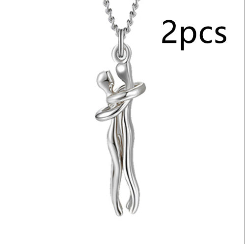 The Love Hug Necklace is the perfect gift for couples – elegant, unisex, and full of meaning.