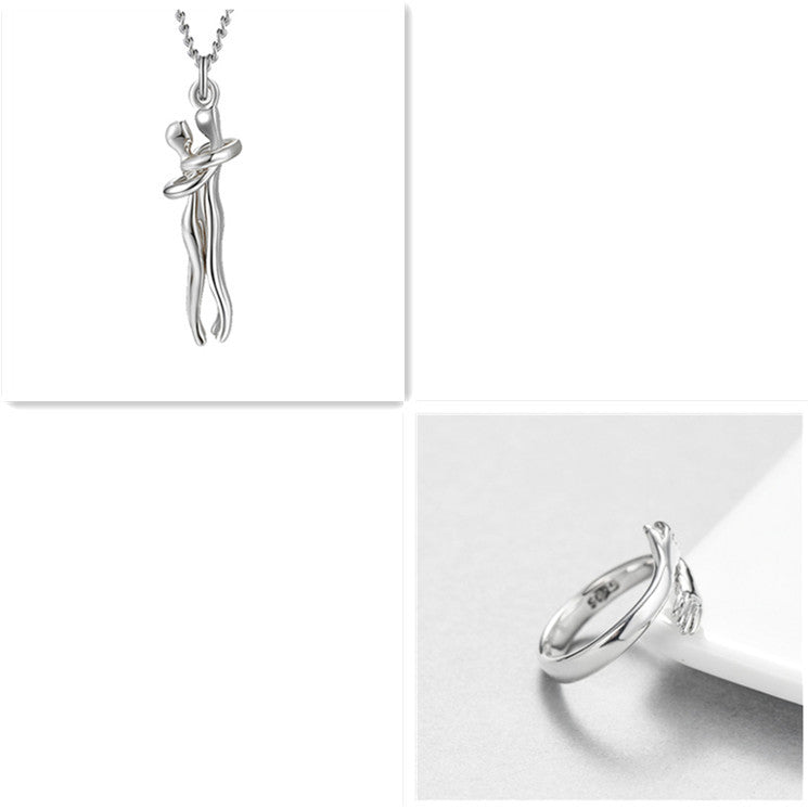 The Love Hug Necklace is the perfect gift for couples – elegant, unisex, and full of meaning.