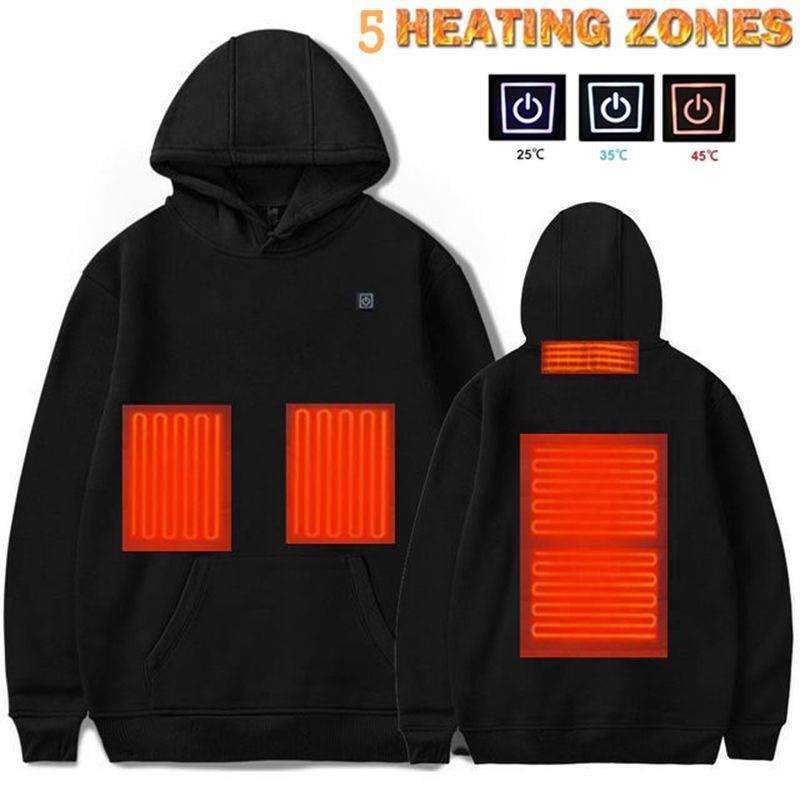 2025 New Outdoor Electric USB Heating Jacket – Lightweight Heated Hoodie for Men & Women