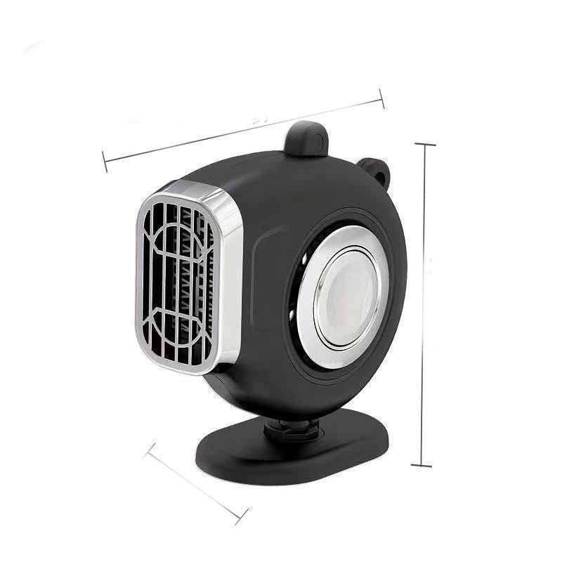 12V Car Demister Fan — Warm/Cold Dual Use, Low-Noise