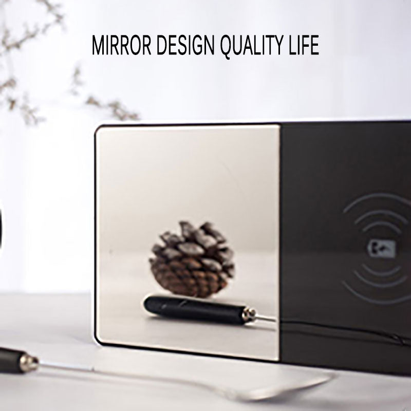 2 in 1 Heating Mug Cup Warmer & Wireless Charger – Electric Coffee & Milk Warmer for Home Office