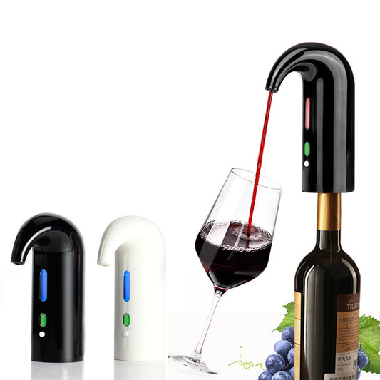 Portable electric wine pourer smart automatic decanter for red wine