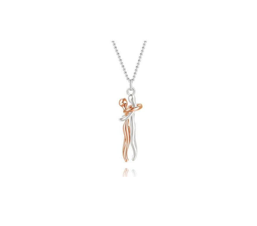 The Love Hug Necklace is the perfect gift for couples – elegant, unisex, and full of meaning.