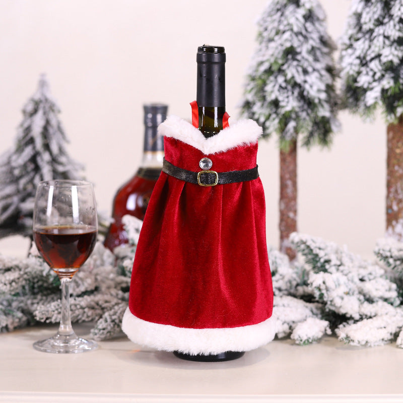 Christmas Wine Bottle Socks – Festive Holiday Decorations