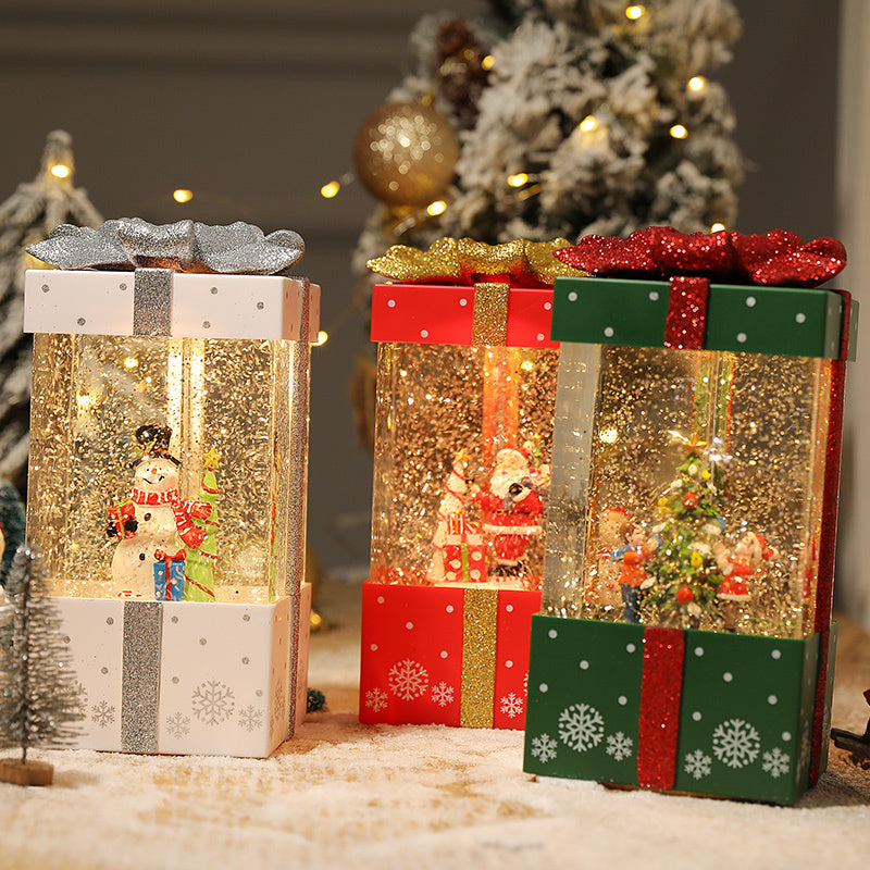 Christmas music box crystal ball gift for girls birthday and holiday decoration
