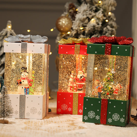 Christmas music box crystal ball gift for girls birthday and holiday decoration