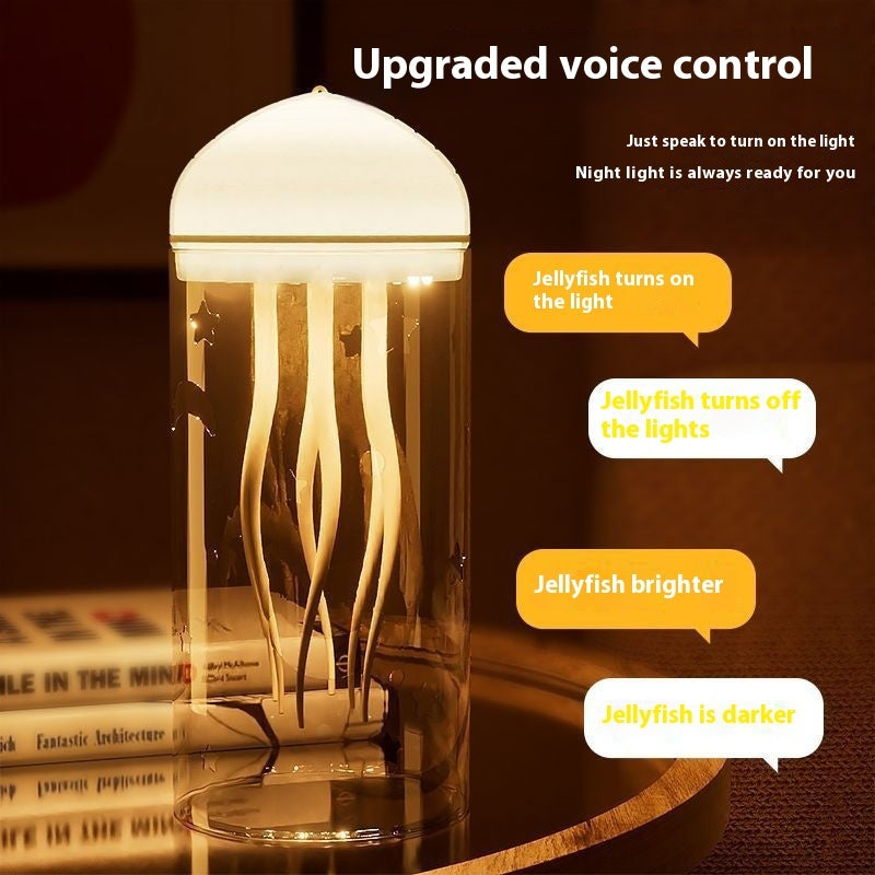Floating Jellyfish Lamp | Voice Controlled Night Light – Pixel & Parcel Co.