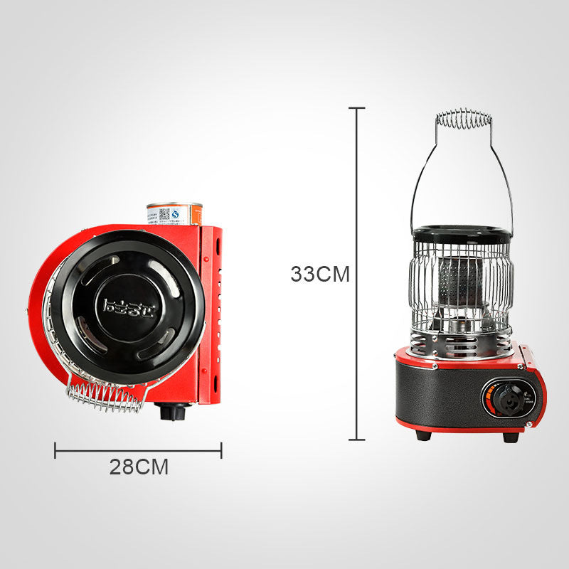 Portable Outdoor Camping Stove Heater – Multifunctional Gas Heater for Camping & Hiking