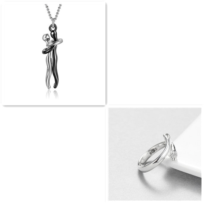 The Love Hug Necklace is the perfect gift for couples – elegant, unisex, and full of meaning.