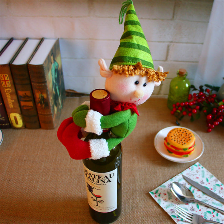 Christmas Wine Bottle Socks – Festive Holiday Decorations