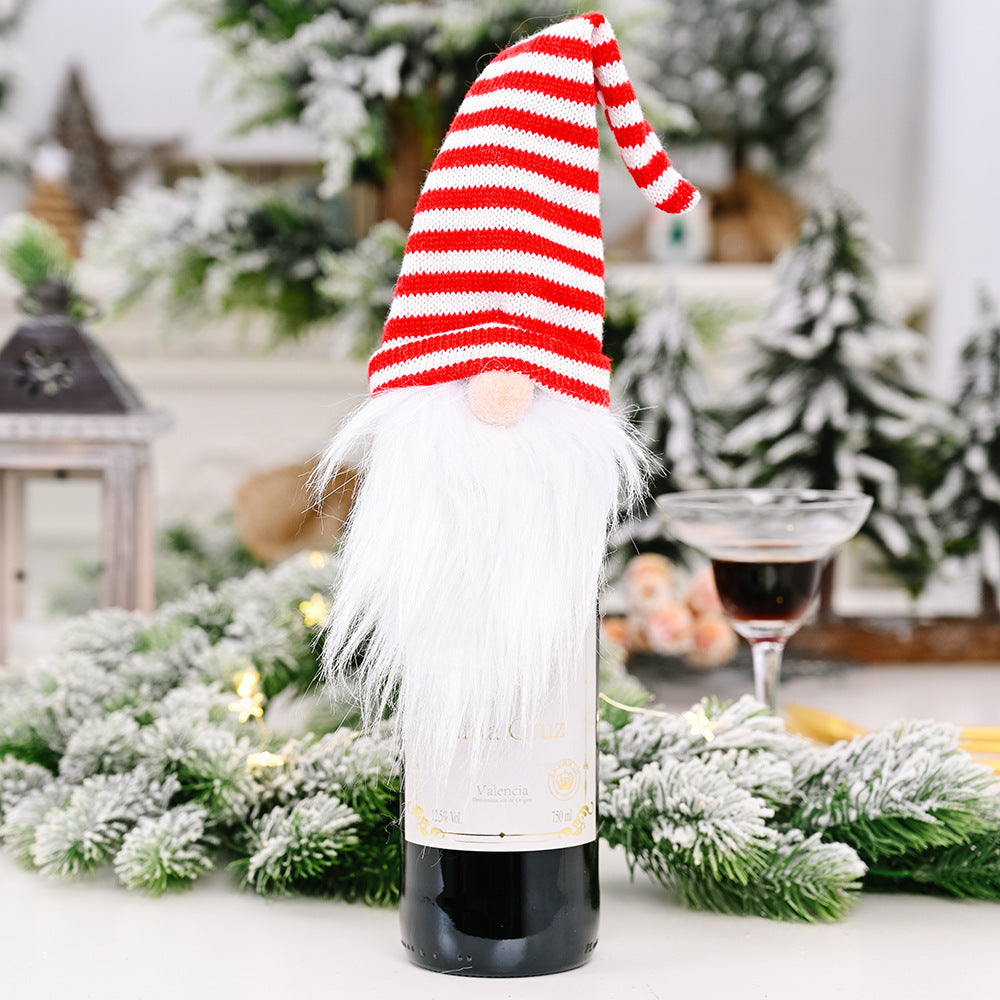 Christmas Wine Bottle Socks – Festive Holiday Decorations