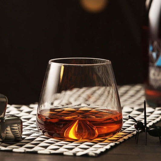 “480ml Lead-Free Crystal Whiskey Glass – Transparent Large Whiskey Cup”
