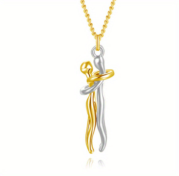The Love Hug Necklace is the perfect gift for couples – elegant, unisex, and full of meaning.