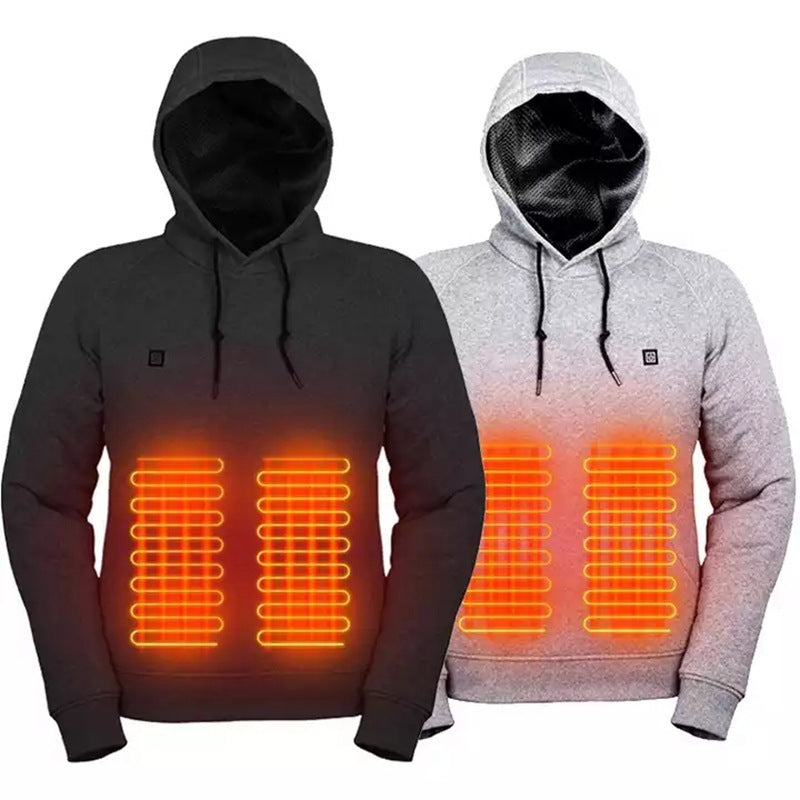 2025 New Outdoor Electric USB Heating Jacket – Lightweight Heated Hoodie for Men & Women