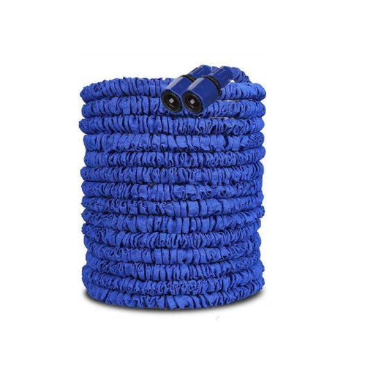 “expandable flexible garden hose with spray nozzle”