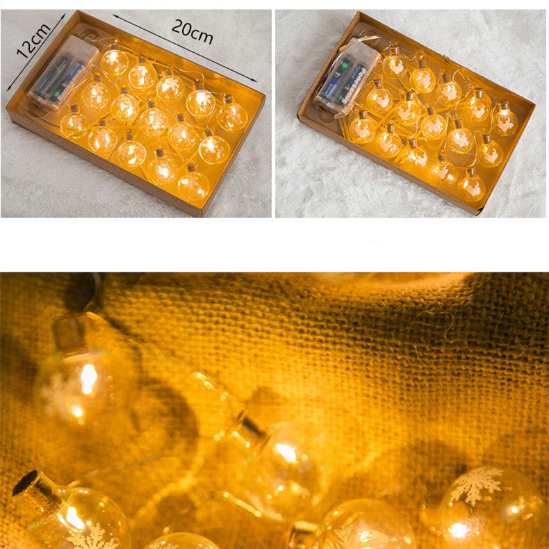 Copper Wire LED String Lights – Nordic Style Christmas Decorations (1m) | Pixel & Parcel Co.