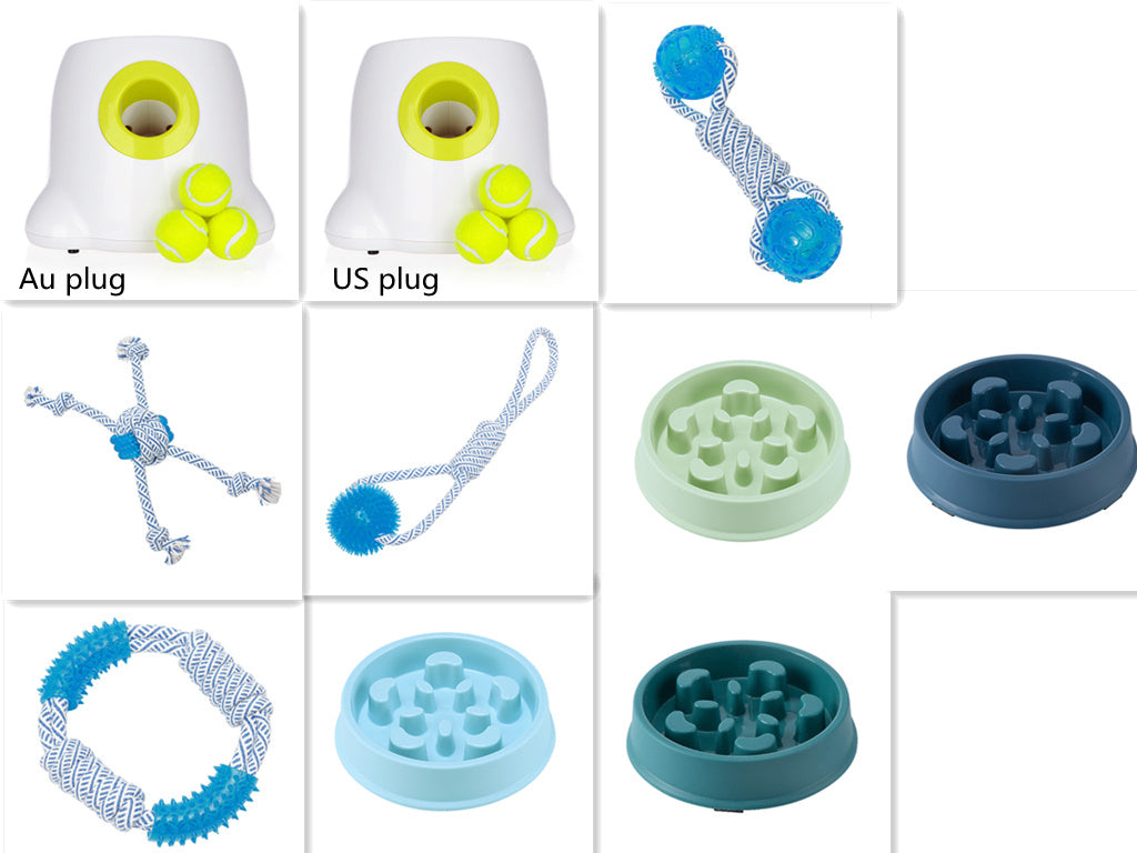 Automatic Interactive Dog Ball Launcher – Smart Fetch Machine with Adjustable Distances