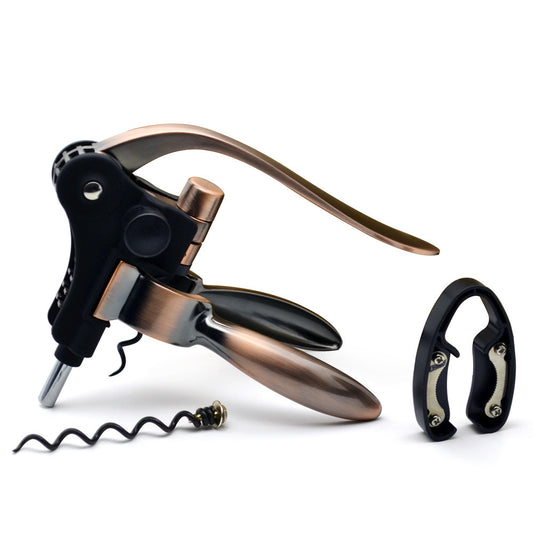 “Creative Kitchen Wine Set – Rabbit Corkscrew and Custom Logo Wine Bottle Opener”