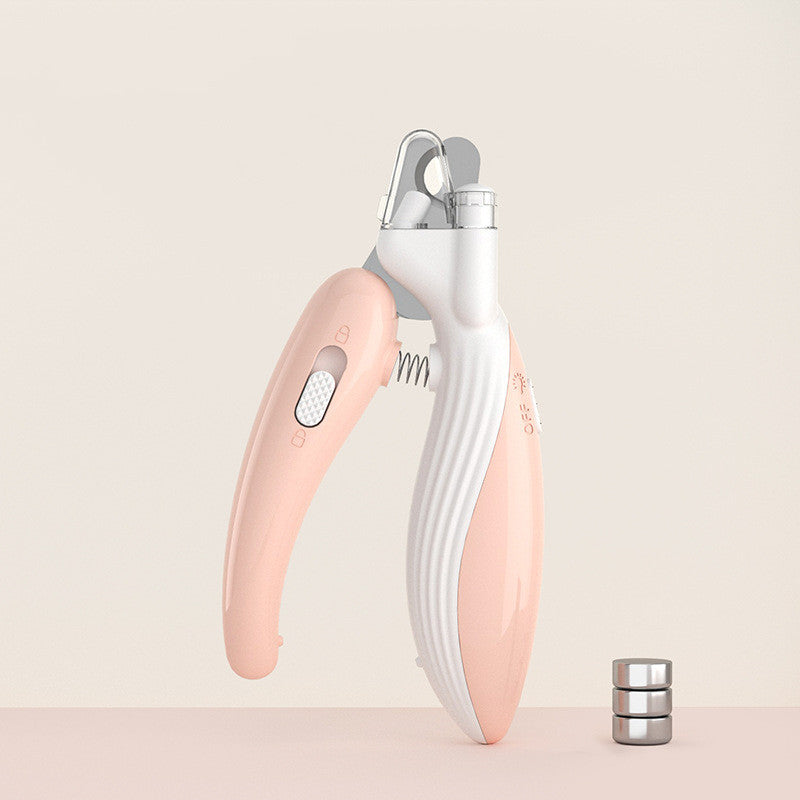 Pet Nail Clippers with LED Light – Electric Dog & Cat Nail Grinder