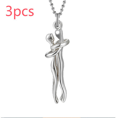 The Love Hug Necklace is the perfect gift for couples – elegant, unisex, and full of meaning.