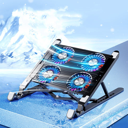 foldable laptop stand cooling radiator