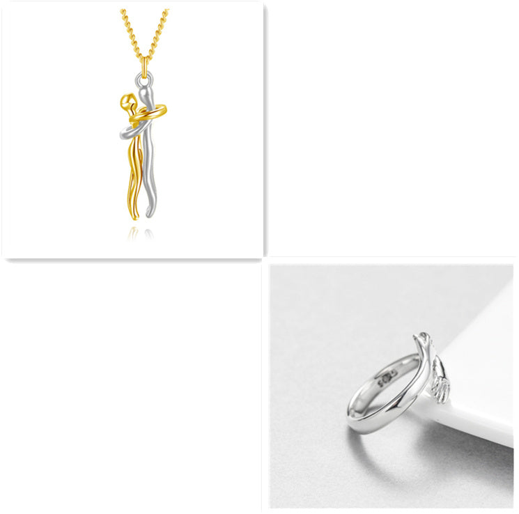 The Love Hug Necklace is the perfect gift for couples – elegant, unisex, and full of meaning.