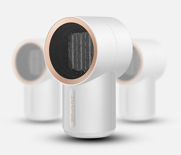 Office Desktop Mini Heater — PTC Ceramic, Quiet & Portable