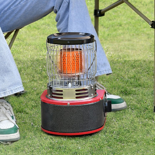 “Portable outdoor camping stove heater – multifunctional gas camping heater for hiking and fishing”