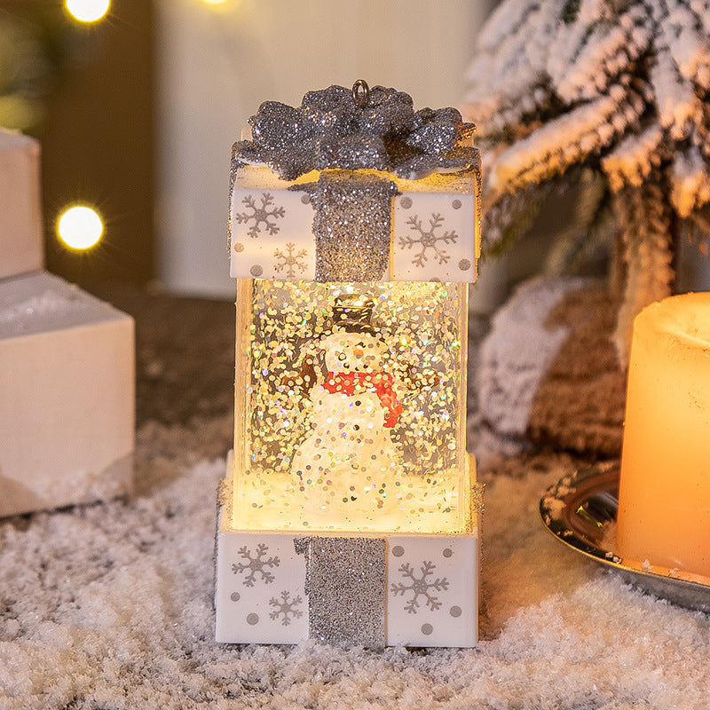 Crystal Ball Christmas Gift Box Lights – Festive Holiday Decoration