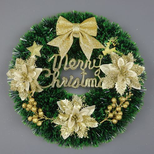 Christmas Festival Wreath – Decorative Door & Window Hanging (Multiple Sizes & Styles) | Pixel & Parcel Co.