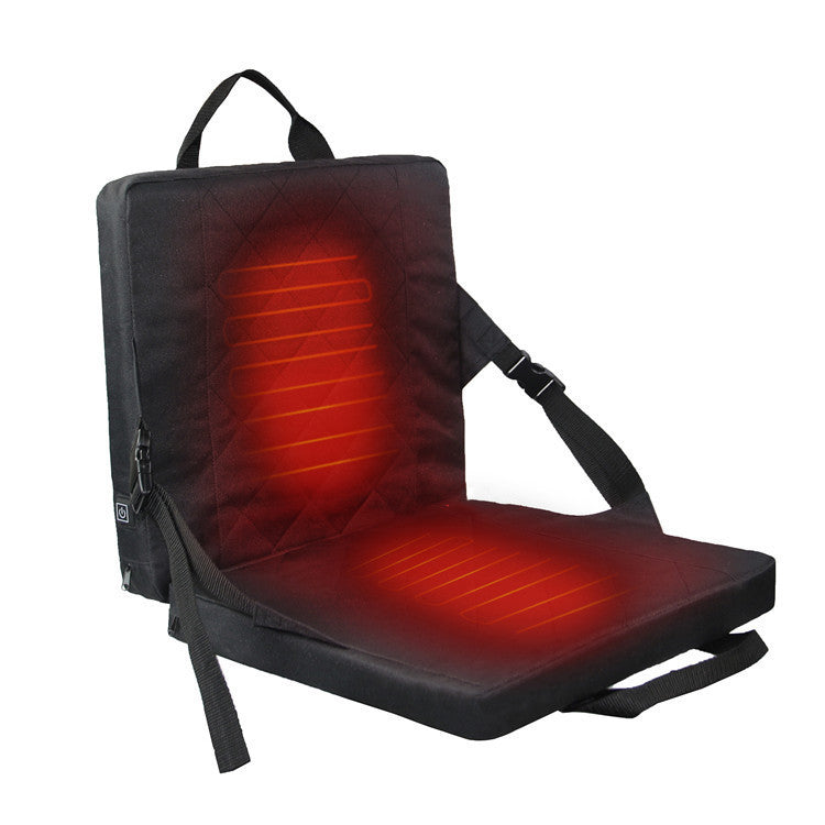 Outdoor Heated Cushion – Portable Foldable Camping Seat Pad