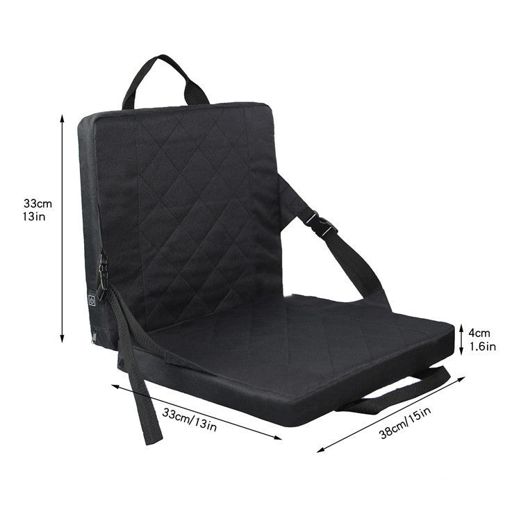 Outdoor Heated Cushion – Portable Foldable Camping Seat Pad