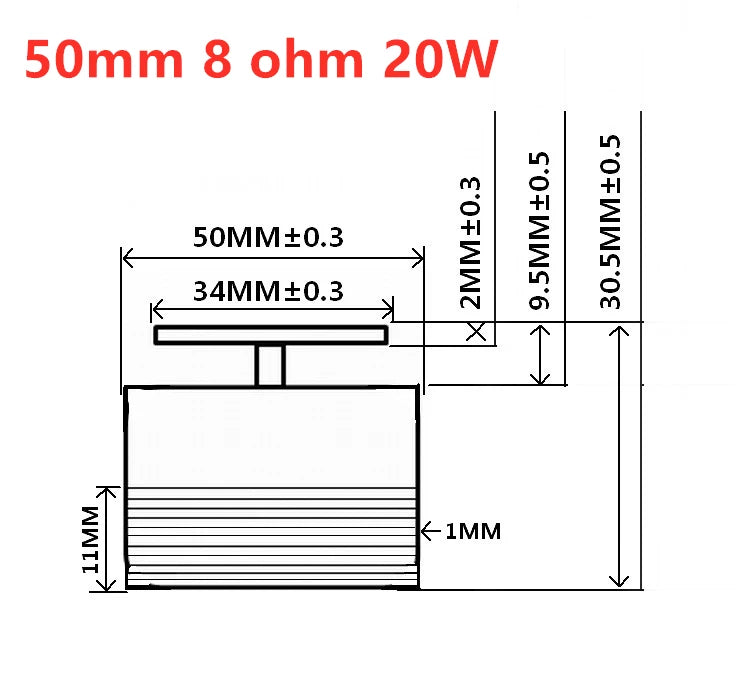 AIYIMA Full Range Neodymium Audio Speaker Exciter – 25/20/15W Portable Loudspeaker with Super Bass | Pixel & Parcel Co.