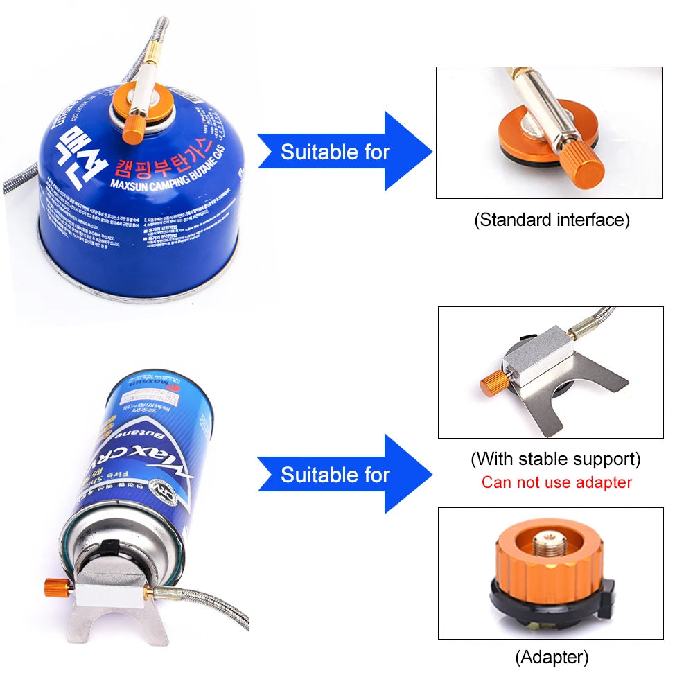 Widesea Camping Gas Stove – Portable Outdoor Burner & Survival Cooker for Hiking, Picnic & Travel | Pixel & Parcel Co.