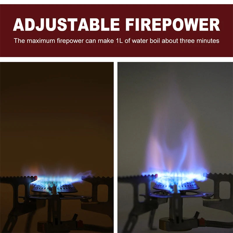 Widesea Camping Gas Stove – Portable Outdoor Burner & Survival Cooker for Hiking, Picnic & Travel | Pixel & Parcel Co.