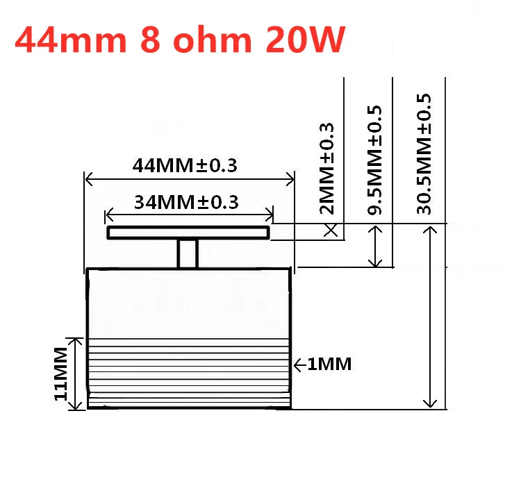 AIYIMA Full Range Neodymium Audio Speaker Exciter – 25/20/15W Portable Loudspeaker with Super Bass | Pixel & Parcel Co.