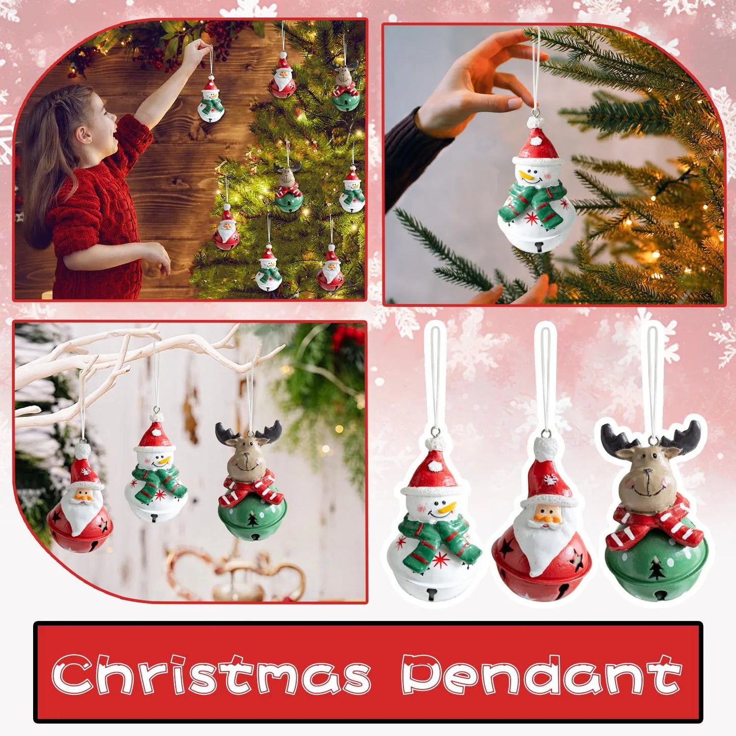Hanging Christmas ornament resin craft