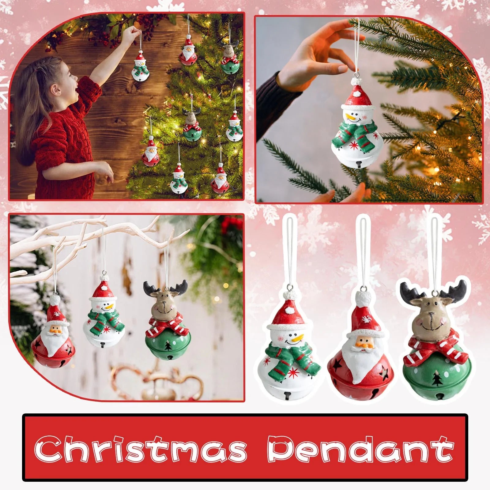 Hanging Christmas ornament resin craft