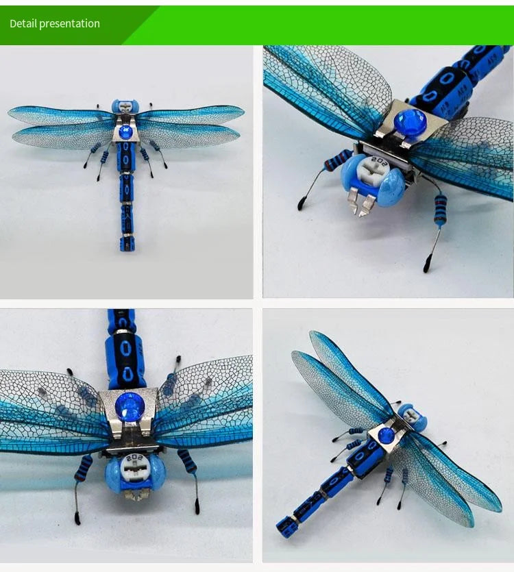 STEAM DIY Robotic Insects Kit – Non-Soldered STEM Toy for School Competition