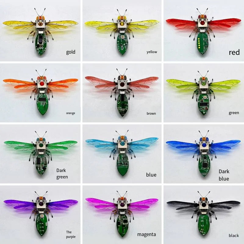 STEAM DIY Robotic Insects Kit – Non-Soldered STEM Toy for School Competition