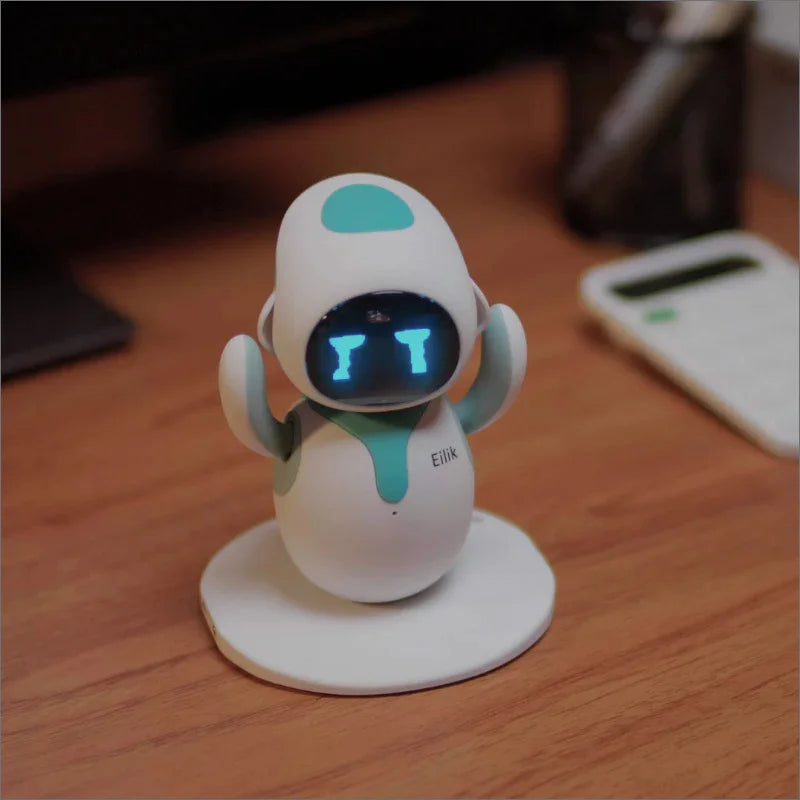cute robotic pet desktop