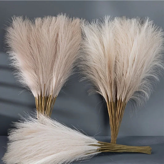 faux pampas grass stems for vase