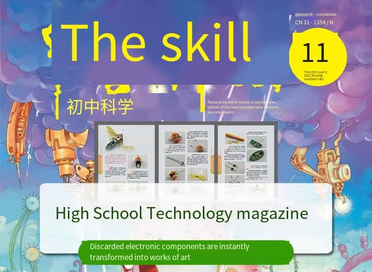 STEAM DIY Robotic Insects Kit – Non-Soldered STEM Toy for School Competition