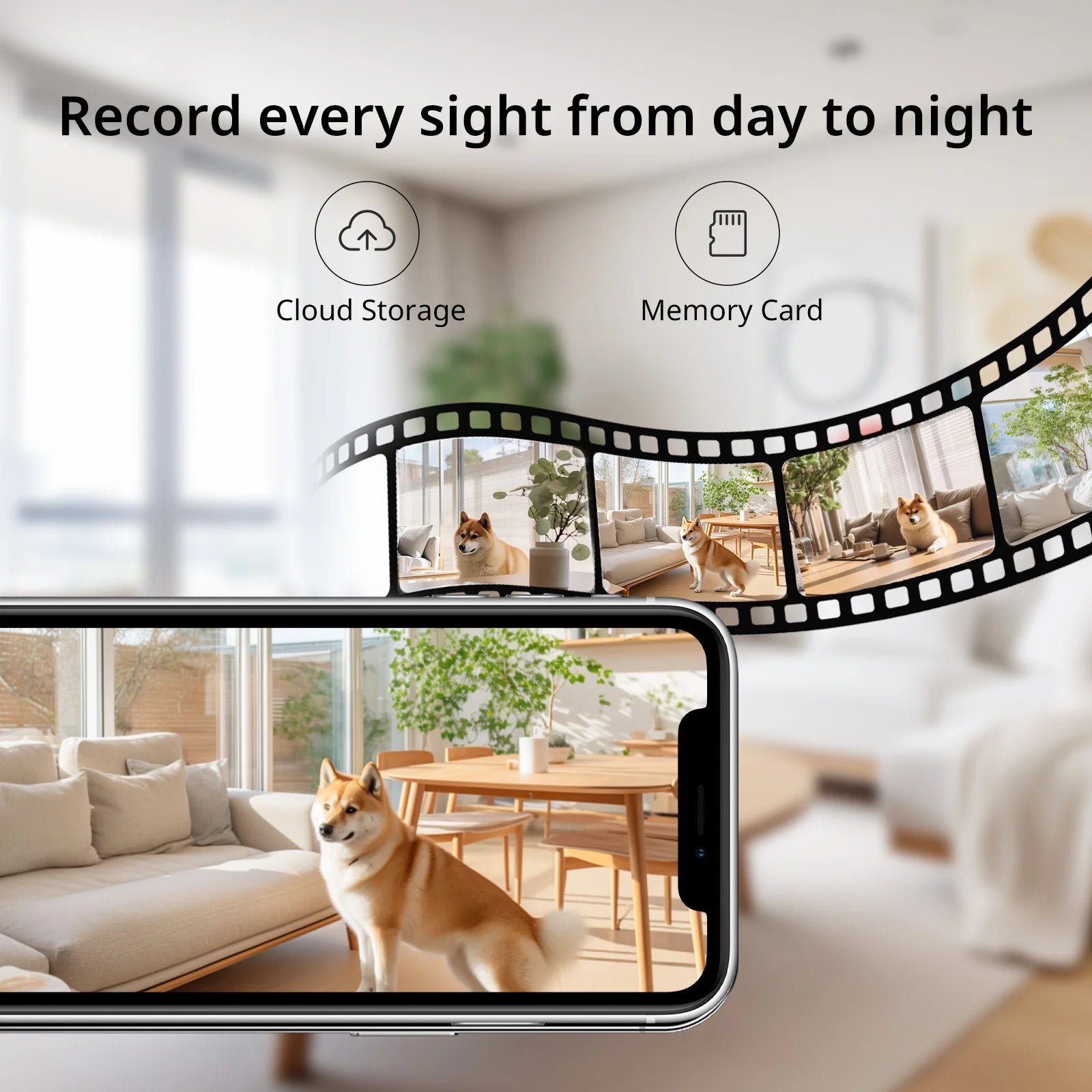 2K baby monitor camera with two way audio  