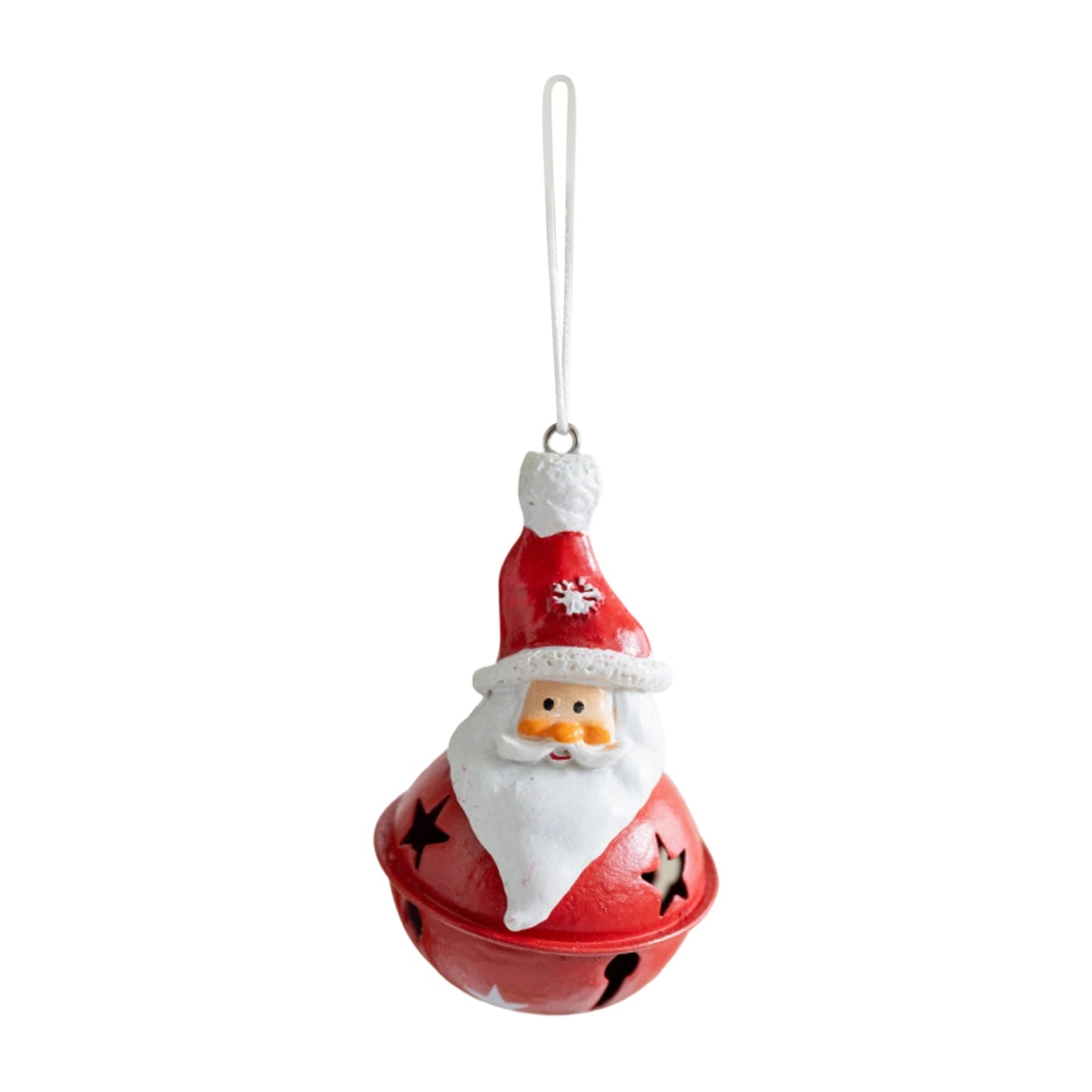 Festive resin tree hanging snowman