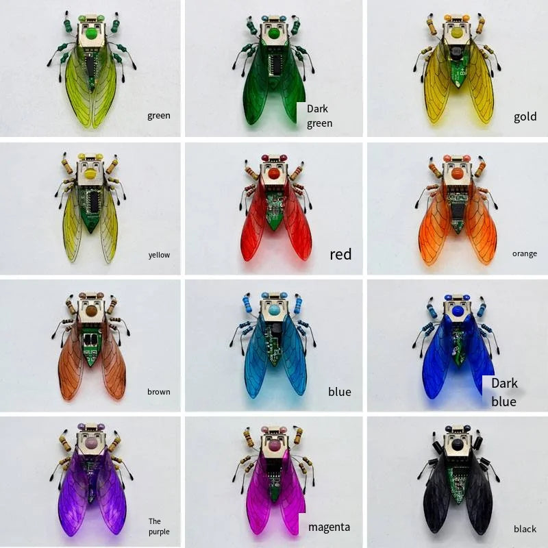 STEAM DIY Robotic Insects Kit – Non-Soldered STEM Toy for School Competition