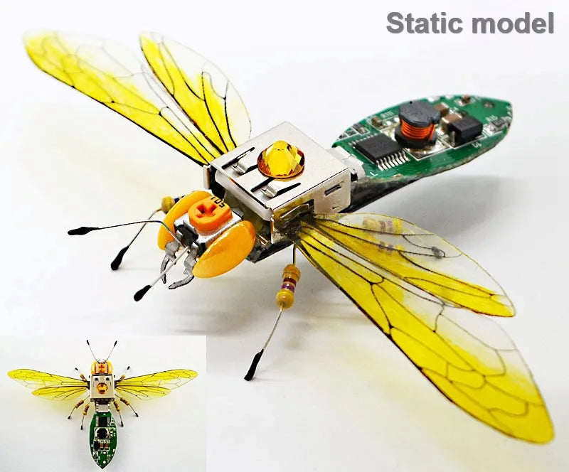 STEAM DIY Robotic Insects Kit – Non-Soldered STEM Toy for School Competition